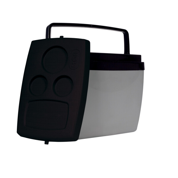 CONSERVADORA 26 LTS GRIS CON NEGRO NEGRO