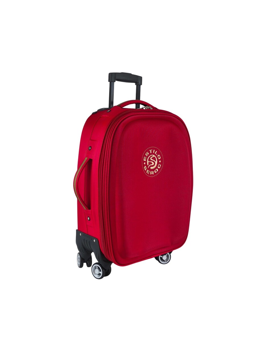 Valija 360 de tela - Rojo 
