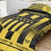 Juego de sábanas 1 plaza 240cm x 160cm Nacional o Peñarol PEÑAROL ESCUDO CHICO