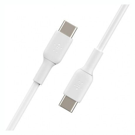 Cable BELKIN USB-C A USB-C Carga Rápida Longitud 1M - White Cable BELKIN USB-C A USB-C Carga Rápida Longitud 1M - White