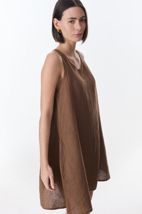 Vestido Diario Chocolate