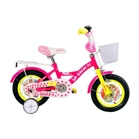 Bicicleta Caloi Sofi Aro 12” Fucsia