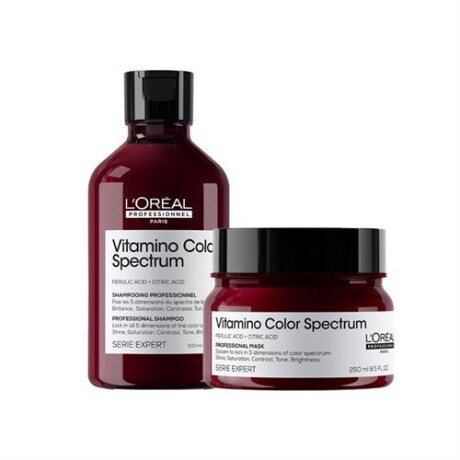 L´Oréal Professionnel Vitamino C. Spectrum Shampoo 300 ml + Máscara 250 ml L´Oréal Professionnel Vitamino C. Spectrum Shampoo 300 ml + Máscara 250 ml