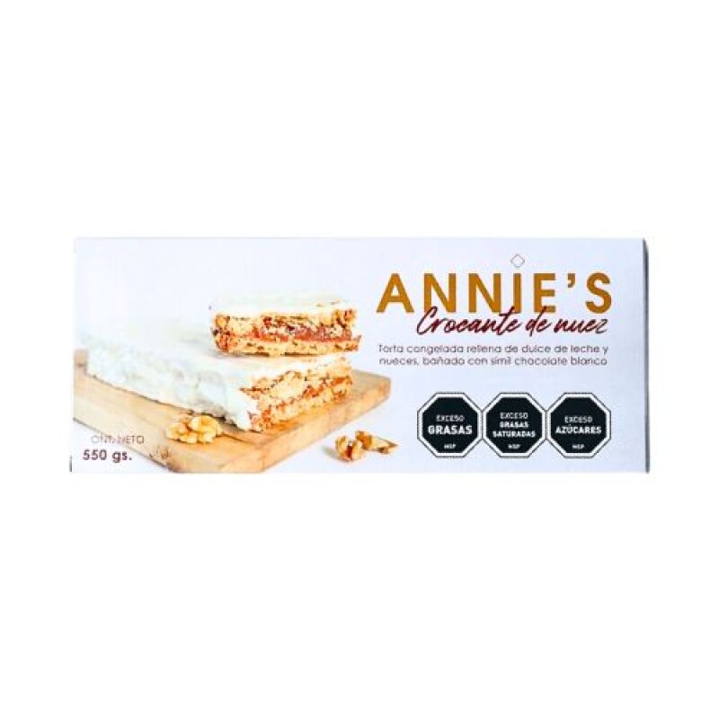 Crocante de Nuez Annies - 550 g - Blanco