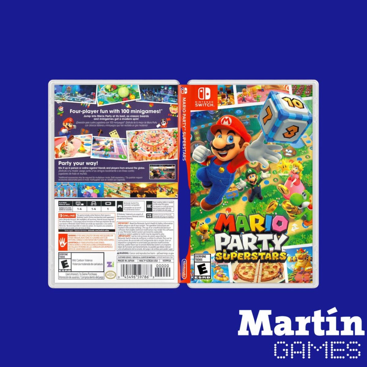 JUEGO Mario Party Superstars NINTENDO SWITCH 