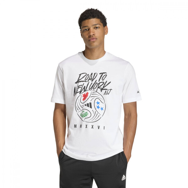 Remera Adidas M FTB WC BALL T Hombre KB2535 Blanco