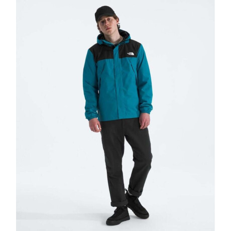 Campera Impermeable Antora hombre Dusk Blue/tnf Black