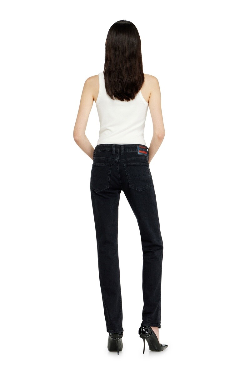 Jean Para Mujer Slim - 1992 D-Jiann Negro/gris Oscuro