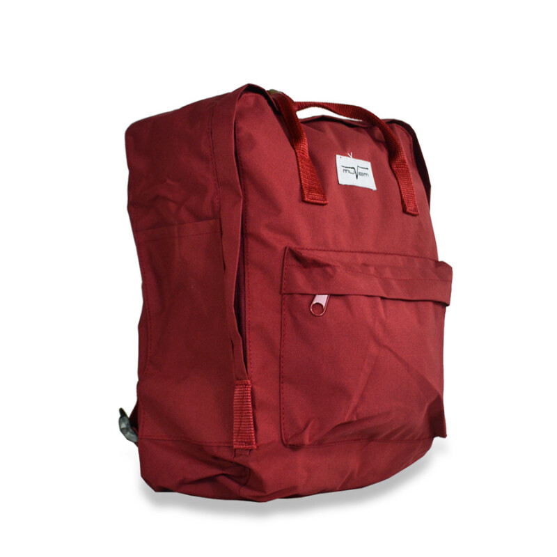 Mochila Muvem con Cierre y Asas G1-11-11740-8 Rojo