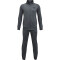 UA Rival Knit Track Suit-BLU BLK-001