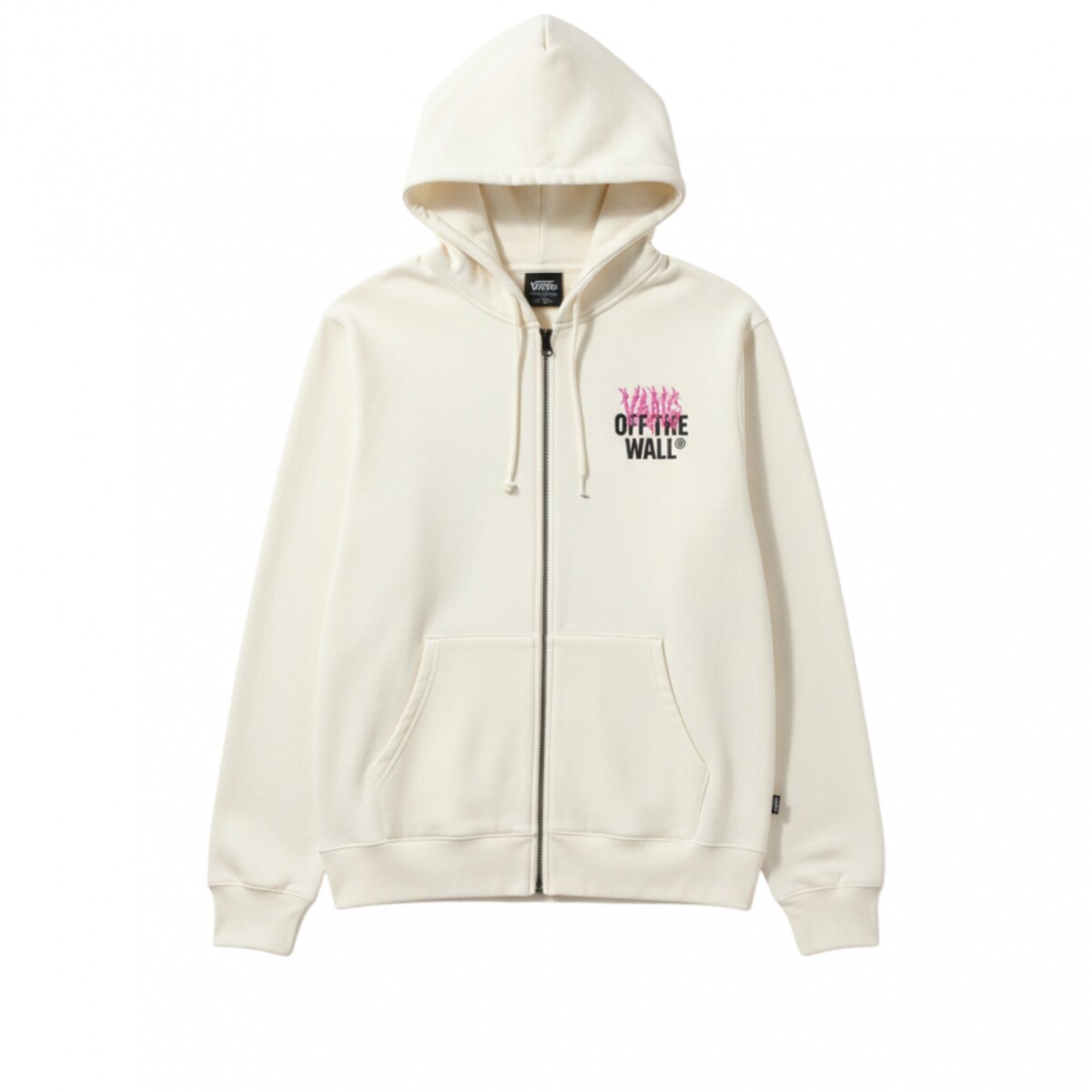 CAMPERA VANS METAL WALL FULL ZIP - White 