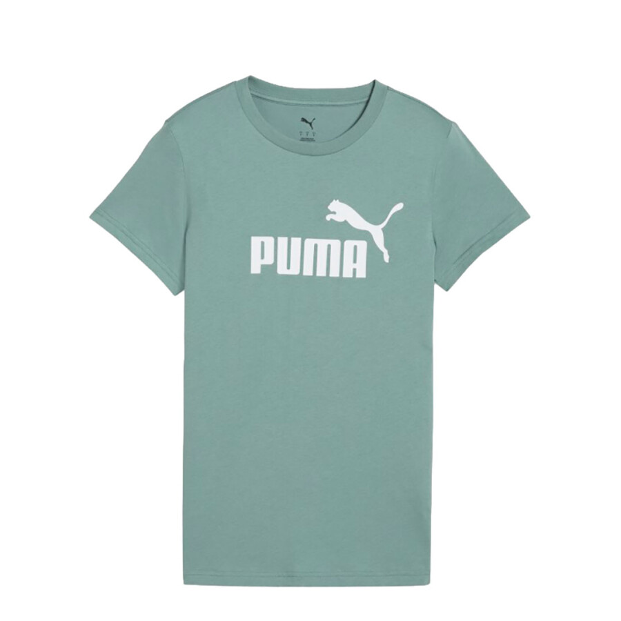Remera de Hombre Puma Essentials Logo Verde