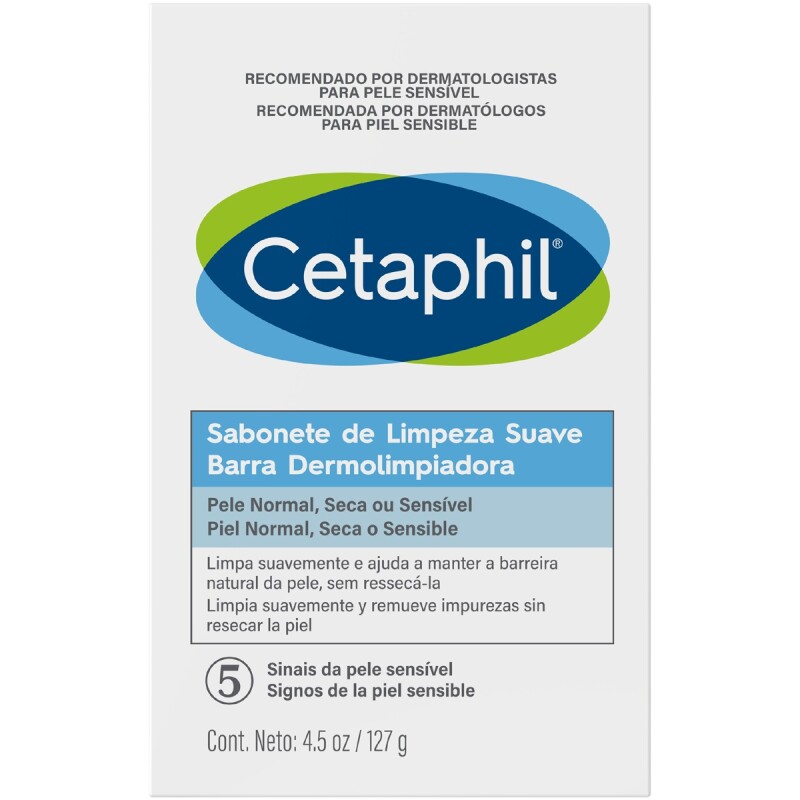 Barra Dermolimpiadora Cetaphil 127 Grs. Barra Dermolimpiadora Cetaphil 127 Grs.