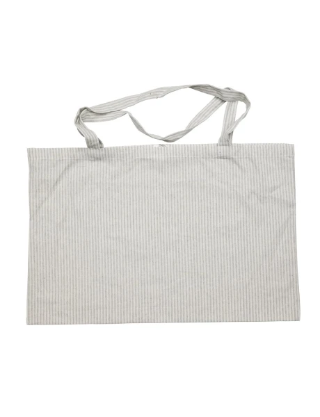 BOLSA ALGODÓN 40x60CM GRIS CON LINEAS BOLSA ALGODÓN 40x60CM GRIS CON LINEAS