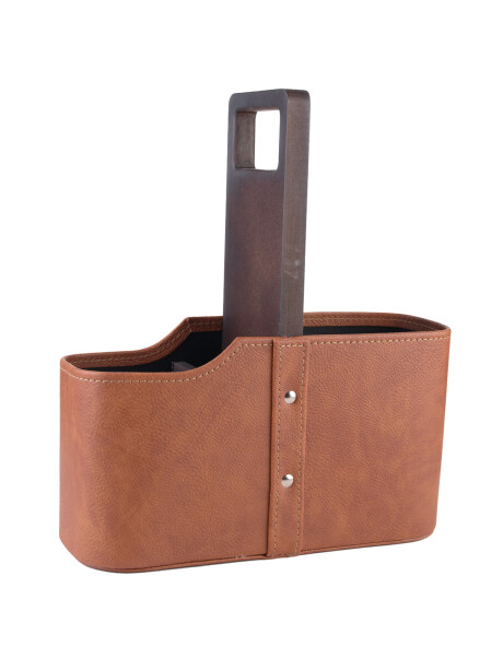 Matera de Auto en Madera Brandy