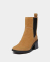 Botas Chelsea Bellevaux Mid Mujer Medium Brown Suede