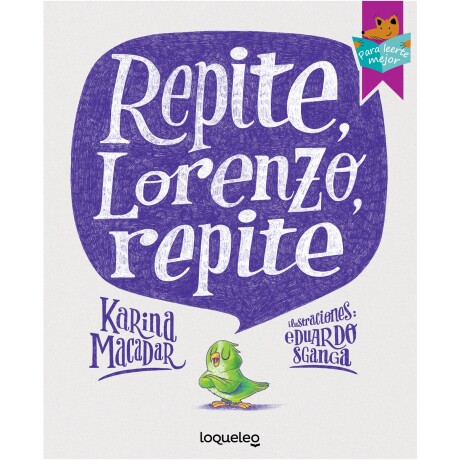 Libro Repite Lorenzo Repite Karina Macadar 001