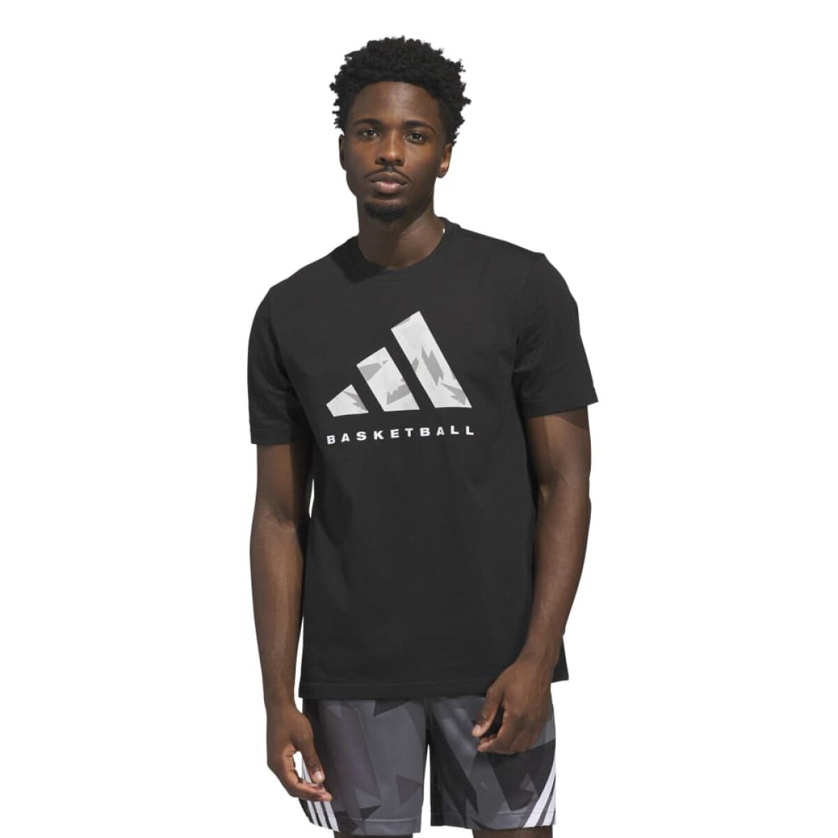 REMERA ADIDAS LEGENDS HOOK Hombre JZ7526 - Negro 