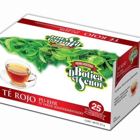 Té Rojo Botica del Señor 25 Saquitos Té Rojo Botica del Señor 25 Saquitos