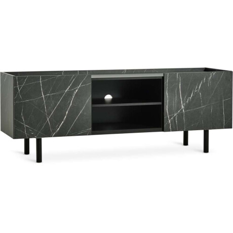 Mueble Tv Krondal 2 Puertas Color Marmol