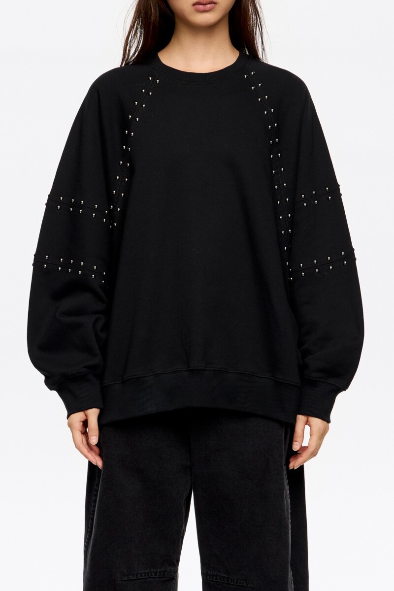 SUDADERA Negro