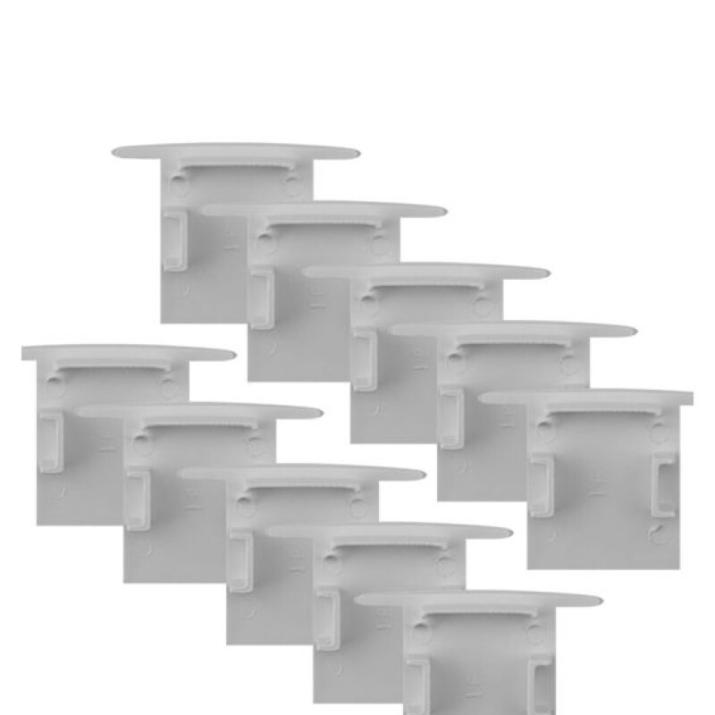 KIT 10 TAPAS P/ PERFIL LINE EMB. 36MM BLANCO KIT 10 TAPAS P/ PERFIL LINE EMB. 36MM BLANCO