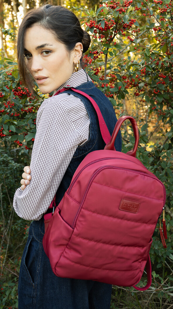 MOCHILA DENVER FRAMBUESA