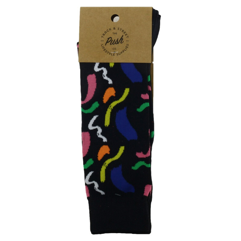 Medias de Hombre Push Media pack x 2 largo multicolor Multicolor - Gris