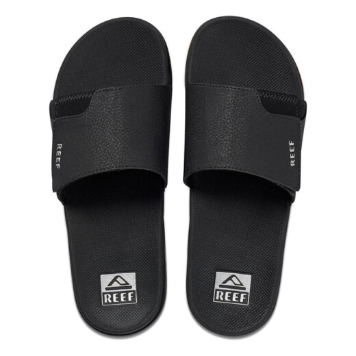 Ojotas Reef Fanning Slide - Negro Ojotas Reef Fanning Slide - Negro