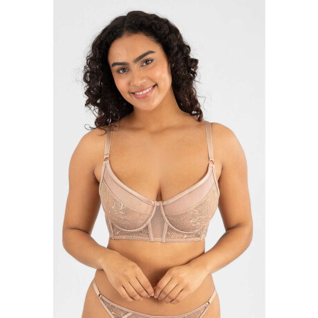 Soutien preformado copa b&c camomila Antique rose