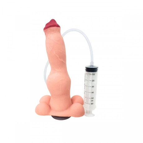 Dildo Eyaculador Pet Play Lobo XL Piel