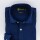 Camisa jersey Short collar Azul marino