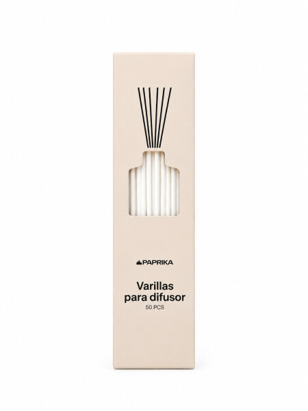 VARILLAS RESPUESTO PARA DIFUSOR 50PCS NEGRO.