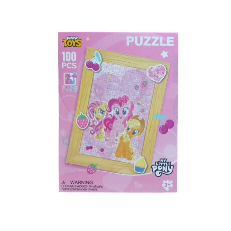 Puzzle 100pcs Little pony diseño 1