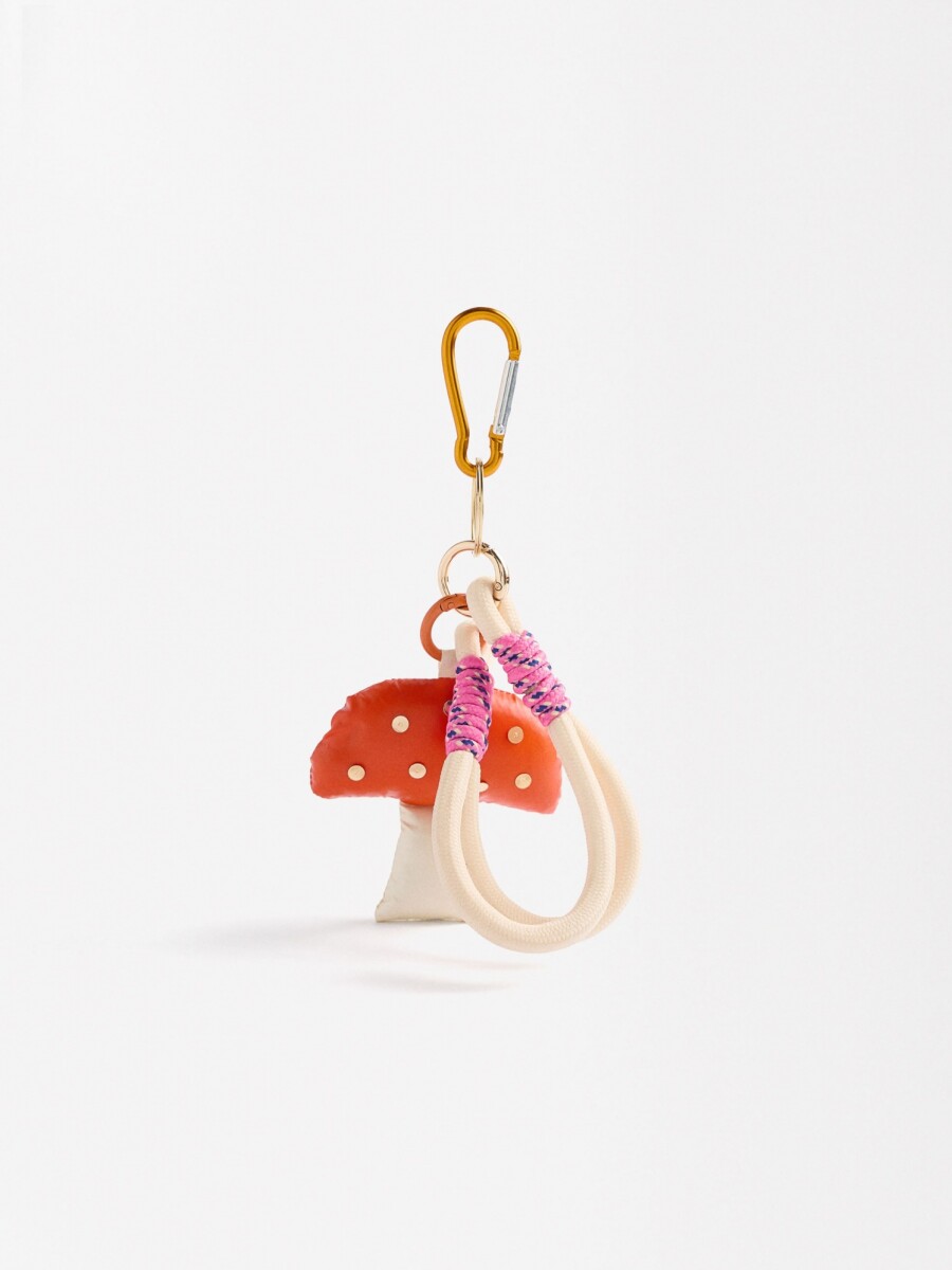 Llavero Charm Hongo multicolor
