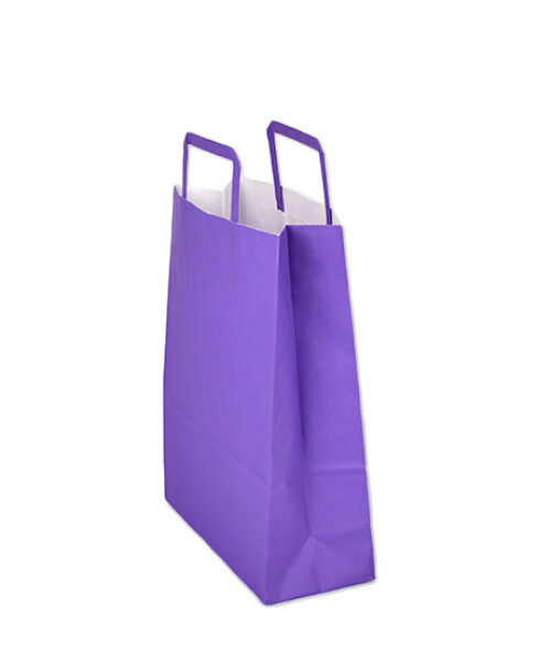 BOLSA LISA ACUARIO 22X10X30 cm VIOLETA