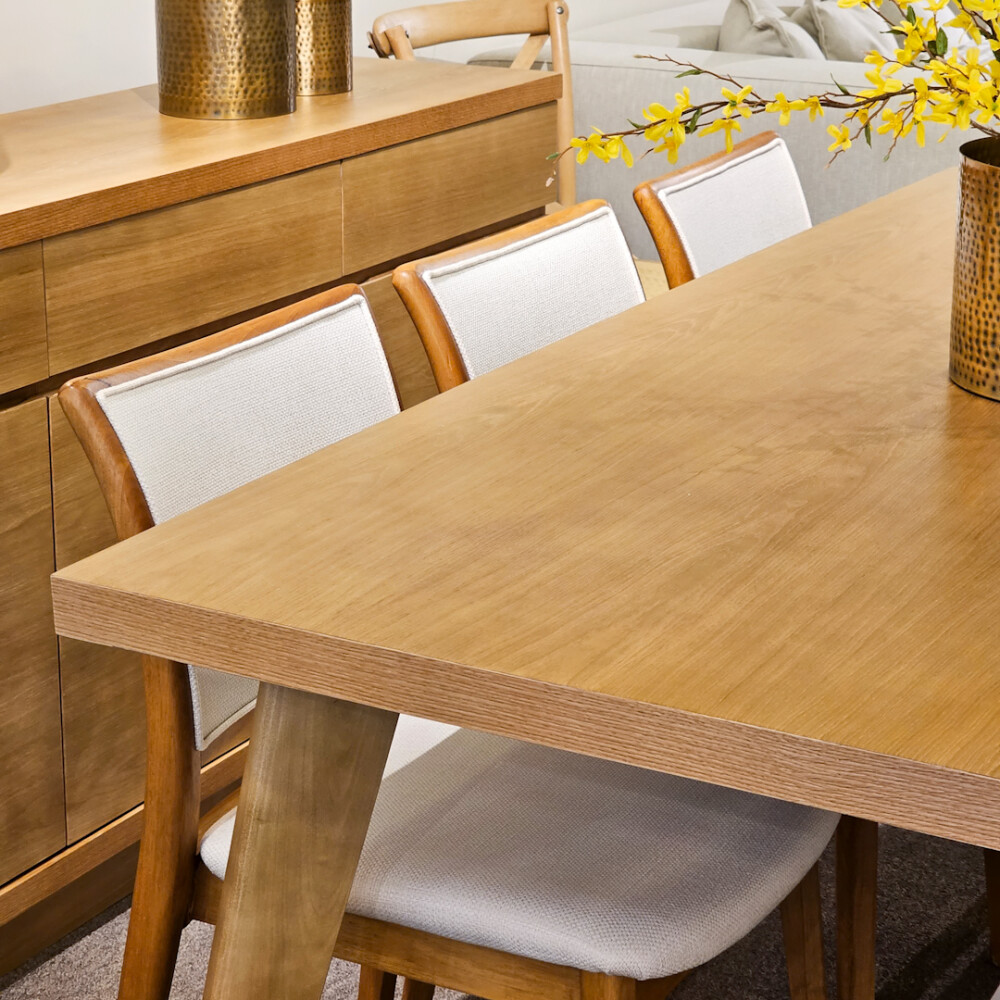 Mesa de comedor Modena - Roble 200x100 cm (Por Pedido)