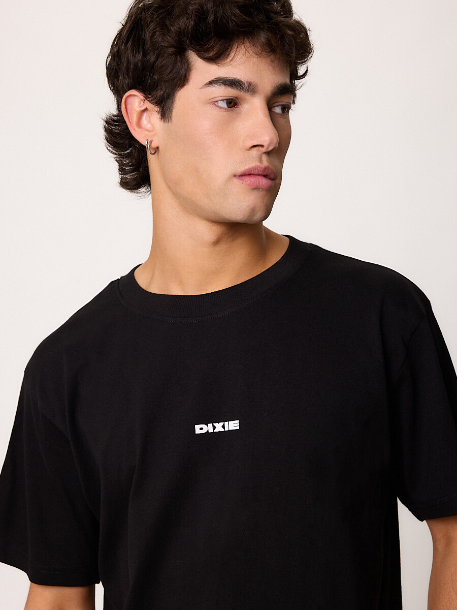T-SHIRT M/C NAYROBY DIXIE Negro