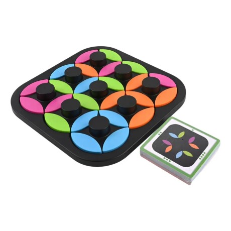 Juego de Mesa Puzzle Rotativo de Colores 001