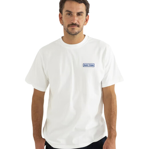 Remera Rhythm Mechanics Vintage - Blanco Remera Rhythm Mechanics Vintage - Blanco