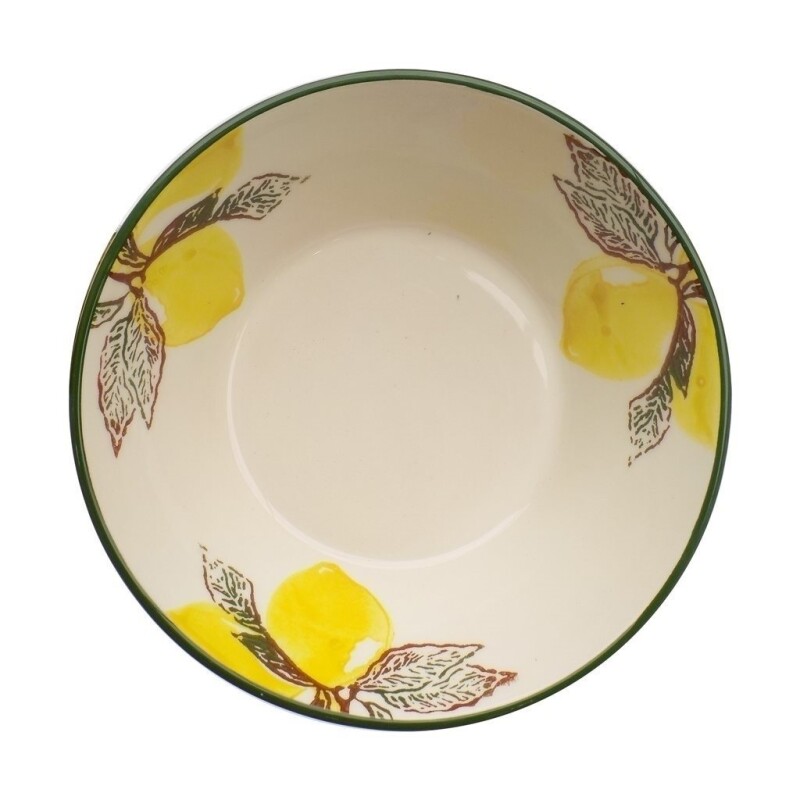 BOWL CERAMICA 23.5X7CM LIMONES BOWL CERAMICA 23.5X7CM LIMONES