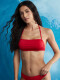 TOP BANDEAU LIA CON COPA REMOVIBLE ROJO
