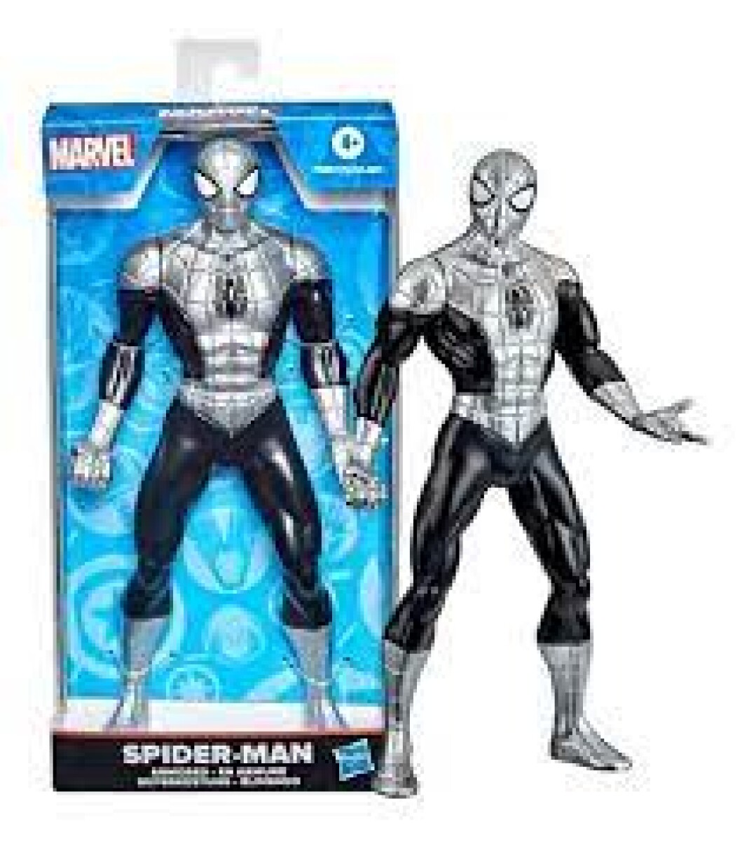 Figura De Acción Spiderman Blindado 25 cm Marvel Hasbro 