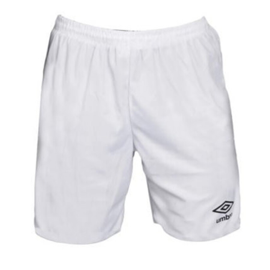 Short Infantil Umbro Basico Futbol Jrs Blanco