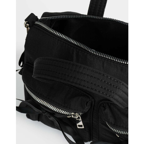 Cartera City Con Moños Negro