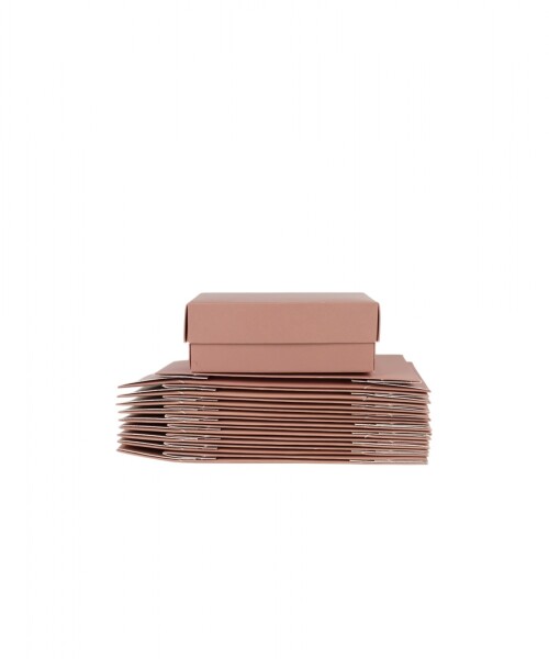 Pack x 20 unid - caja 03 8x12x4,5 cm eco NUDE
