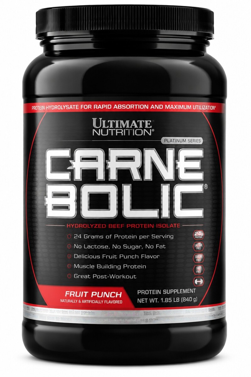 Carnebolic Fruit Punch 1.85 lb | Proteína de Carne Hidrolizada Ultimate Nutrition 