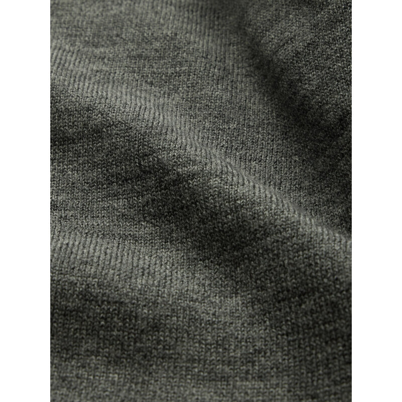 MERINO PULLOVER B50 CHARCOAL HEATHER