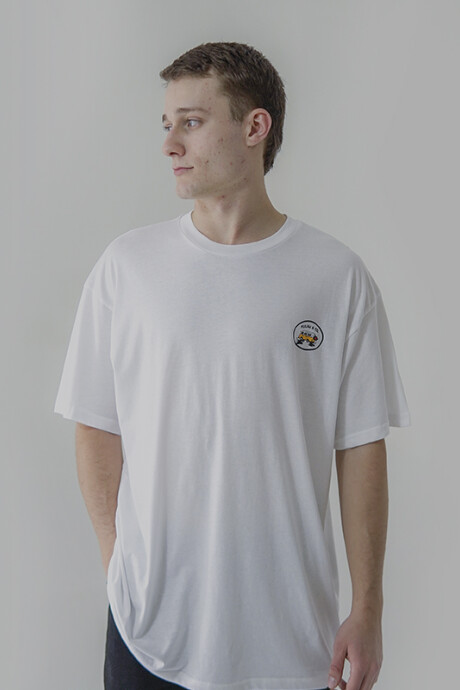 Remera Pulau Combi Blanco