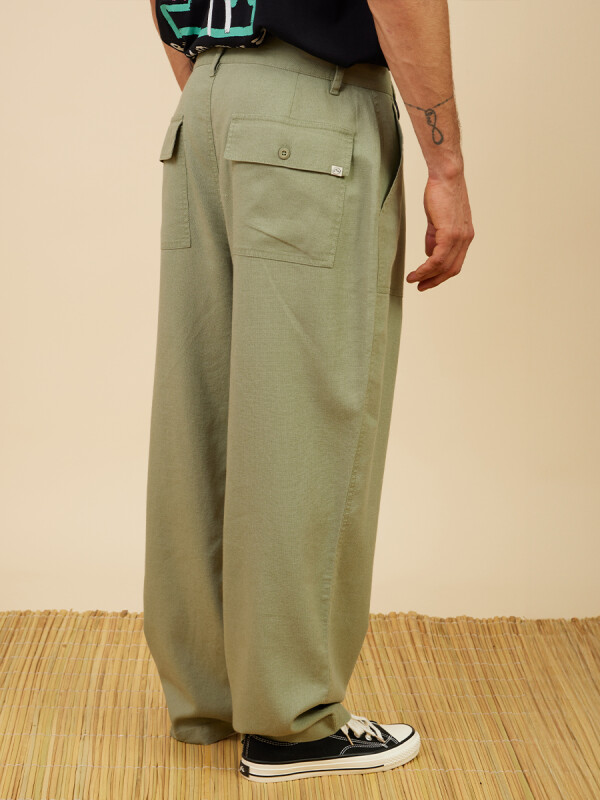 PANTALON CATTON RUSTY Verde